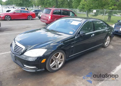 2012 Mercedes-Benz S 550 4Matic from USA, damaged, VIN WDDNG9EB1CA472504